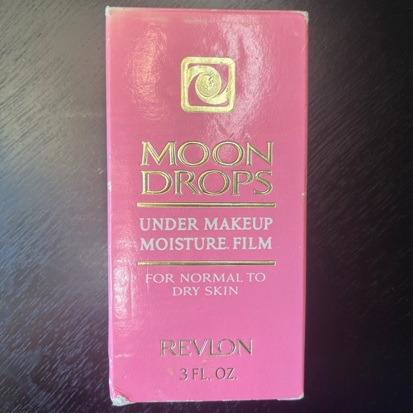 Vintage Revlon Moon Drops under makeup moisture film 3 fl oz HTF Discontinued - Picture 3 of 9